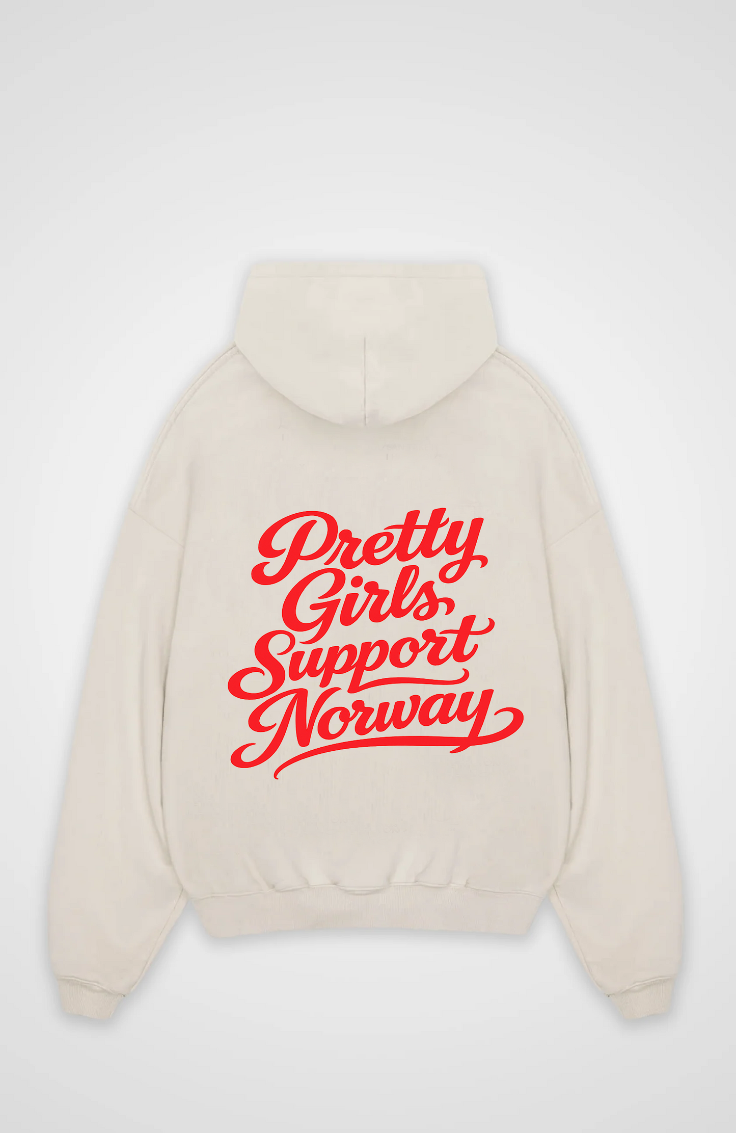 Pretty Girls Support Norway Oversized Hoodie