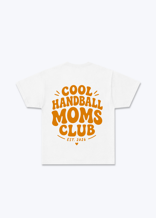 Cool Handball Mums Clubs Regular Shirt - White Back (Designed)
