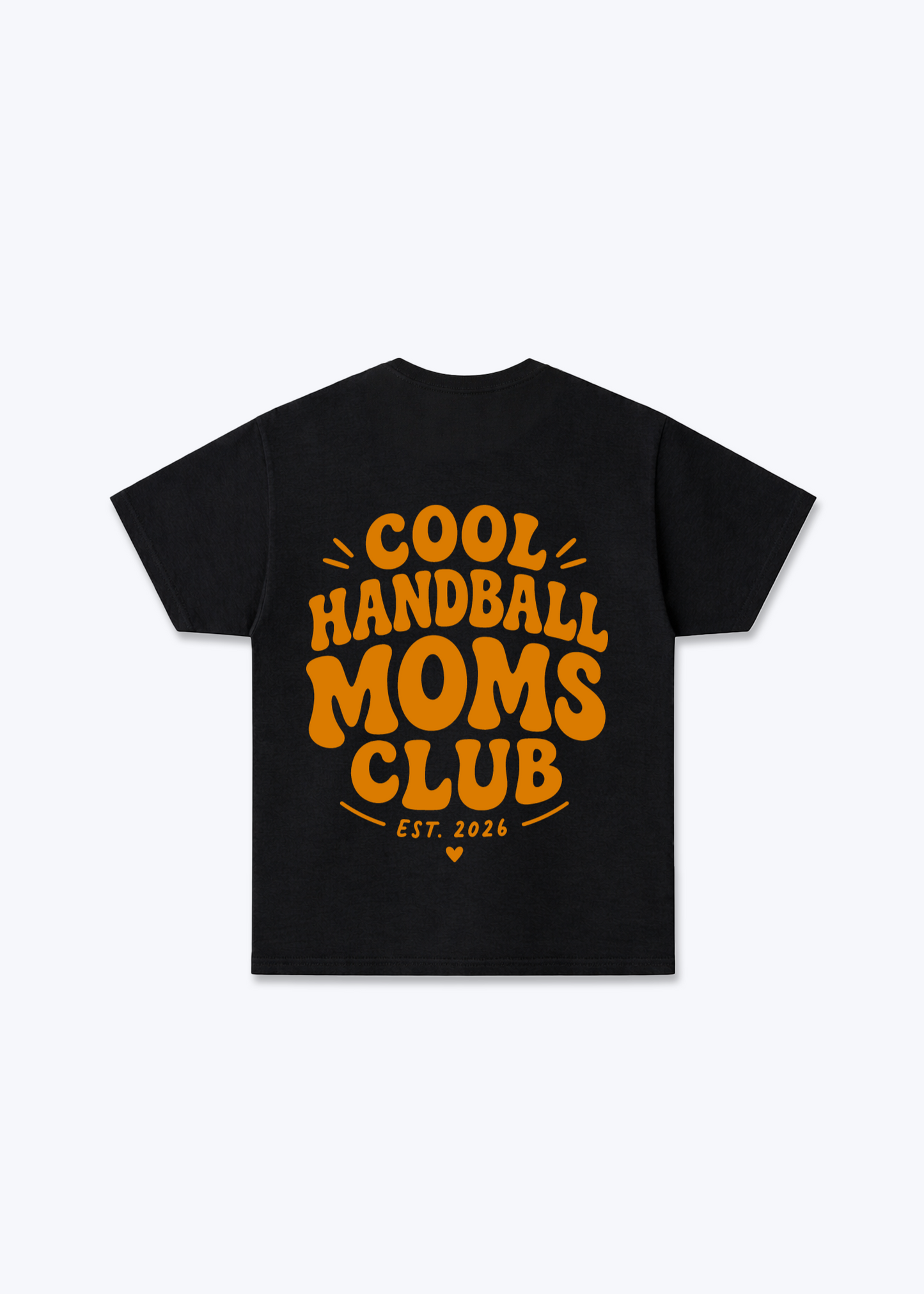 Cool Handball Mums Clubs Regular Shirt - Black Back (Designed)