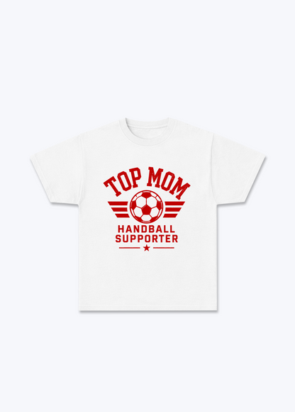 Top Mom  Regular Shirt - White Front (Designed)
