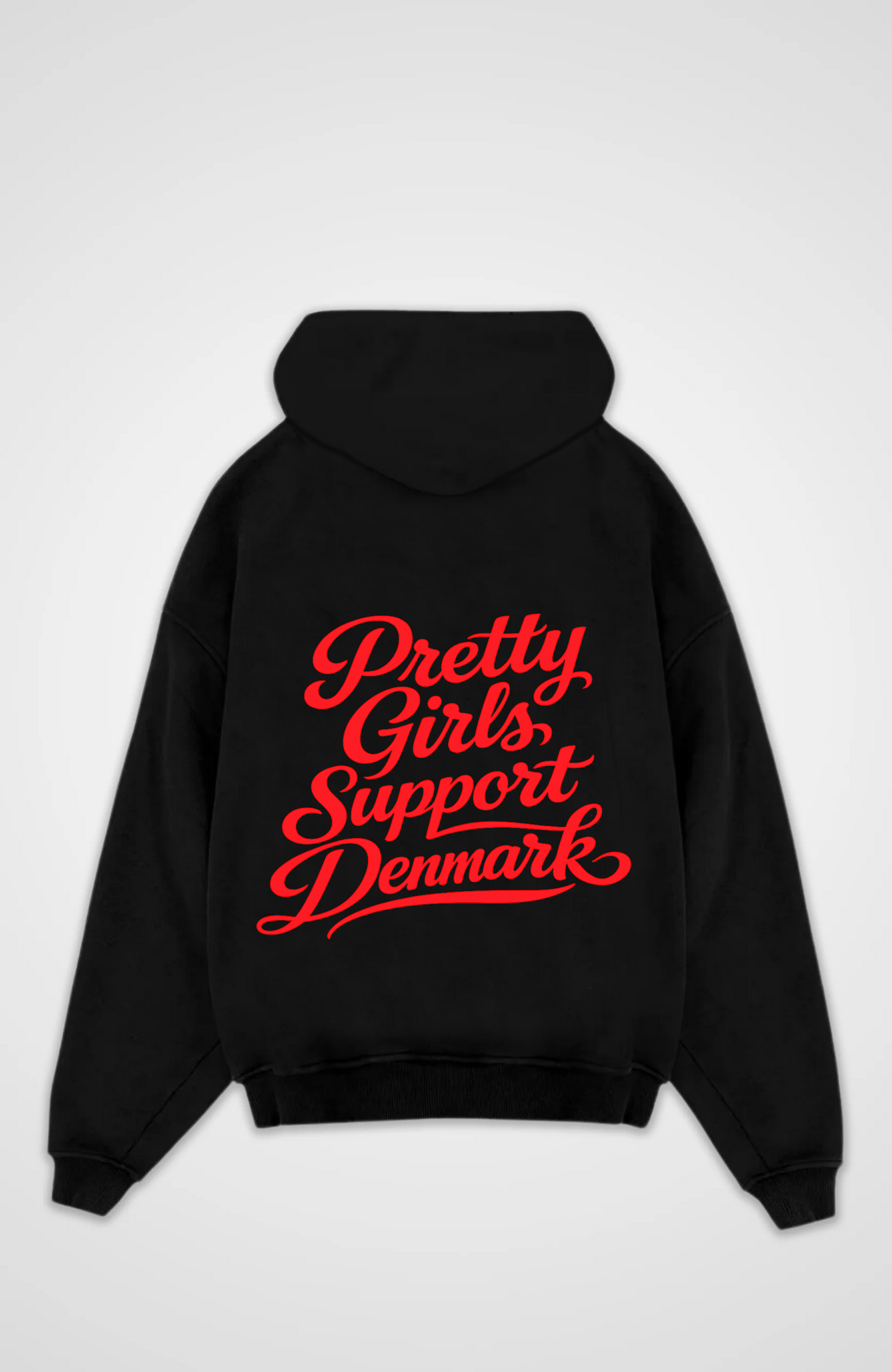 Pretty Girls Support Denmark Oversized Hoodie