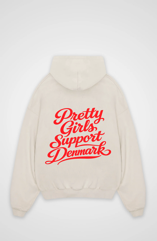Pretty Girls Support Denmark Oversized Hoodie