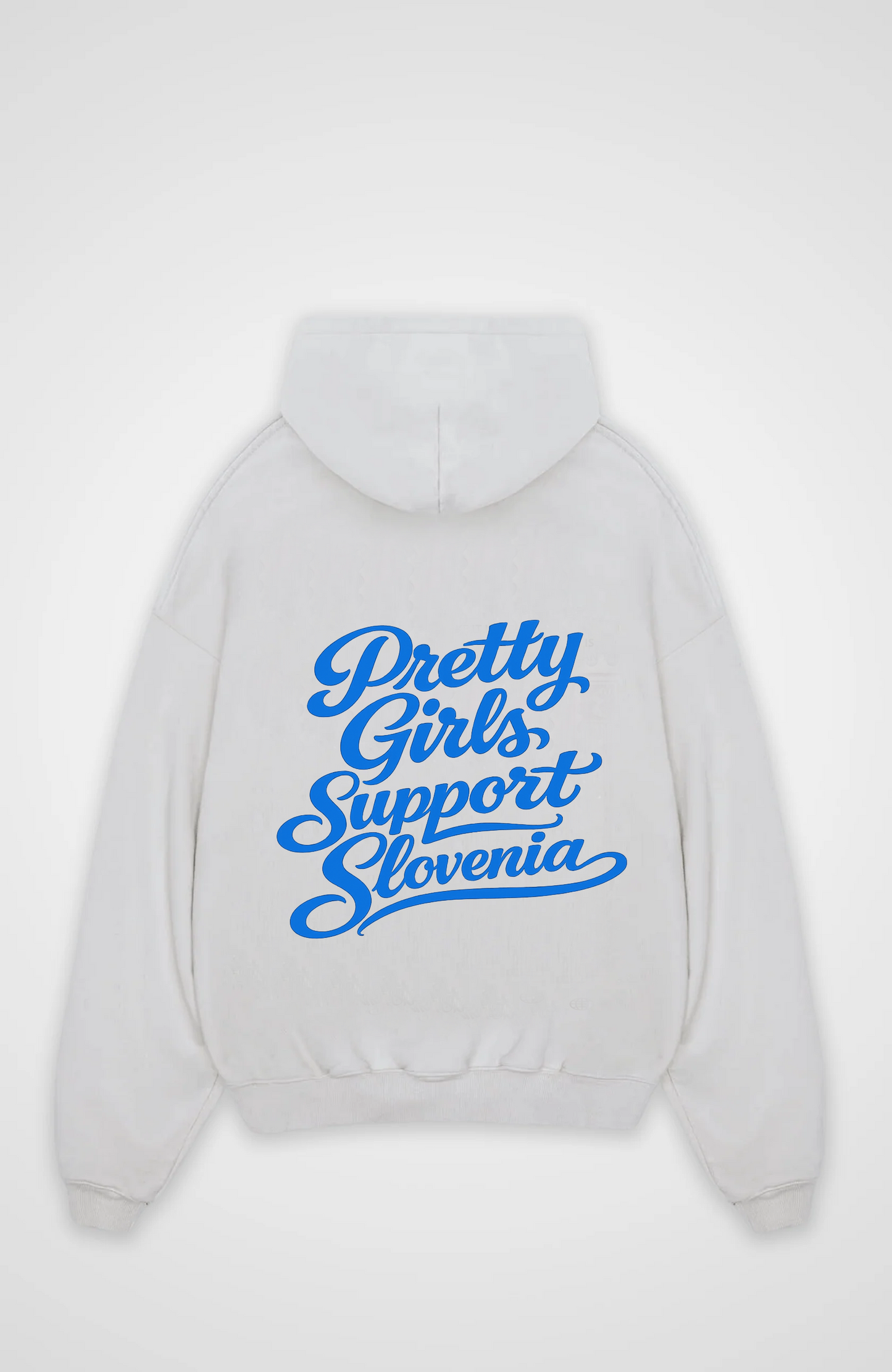 Pretty Girls Support Slovenia Oversized Hoodie