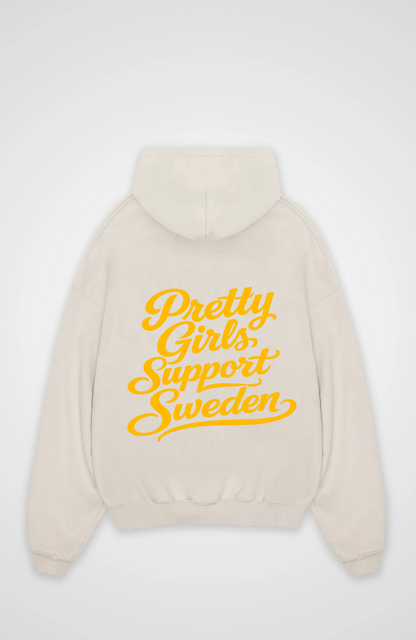 Pretty Girls Support Schweden Oversized Hoodie